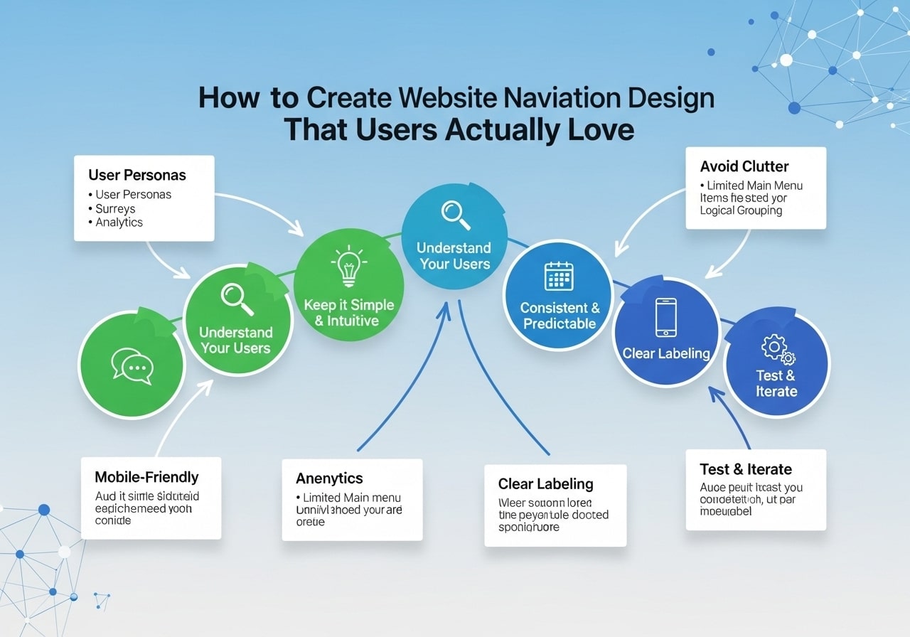 How to Create Better Website Navigation Design That Users Actually Love