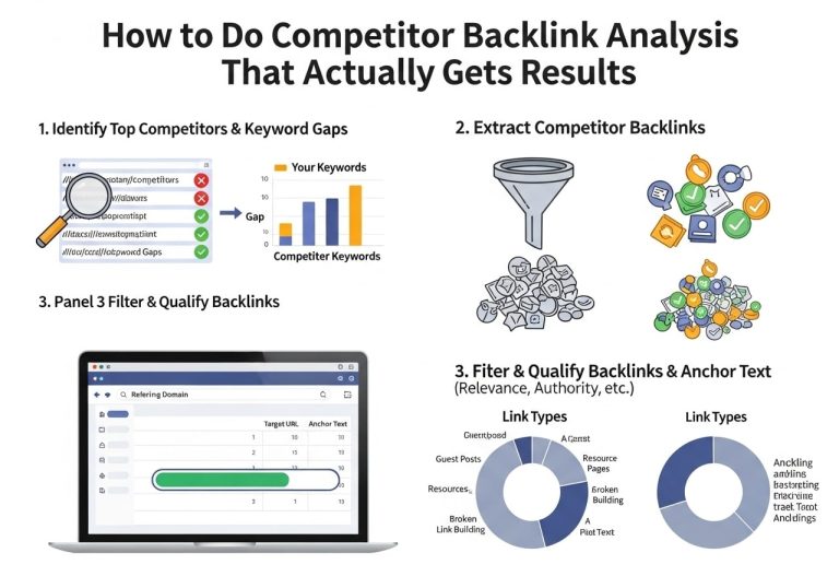 How to Do Competitor Backlink Analysis That Actually Gets Results