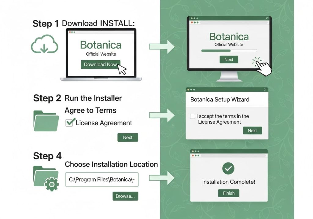 How to Download and Install Botanica