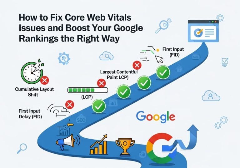 How to Fix Core Web Vitals Issues and Boost Your Google Rankings the Right Way