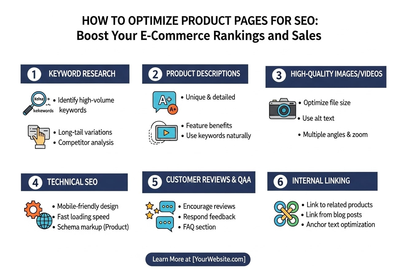 How to Optimize Product Pages for SEO Boost Your E-Commerce Rankings and Sales