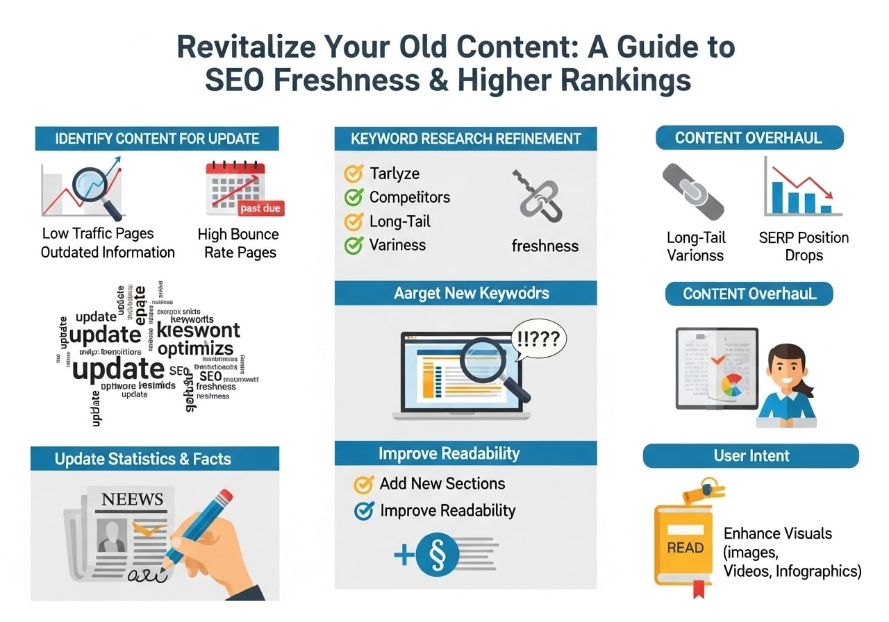 How to Update Old Content for Freshness and Better SEO Rankings