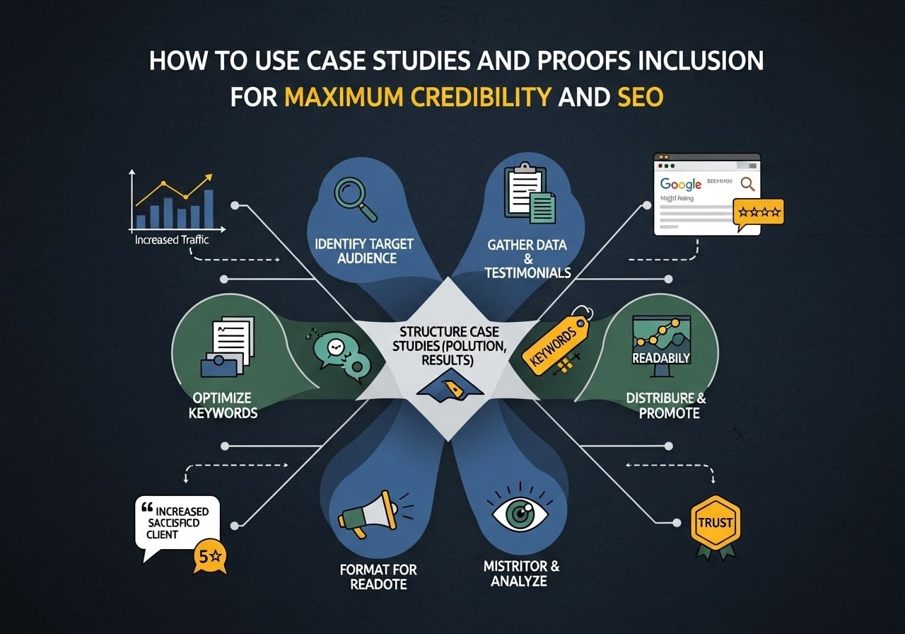 How to Use Case Studies and Proofs Inclusion for Maximum Credibility and SEO