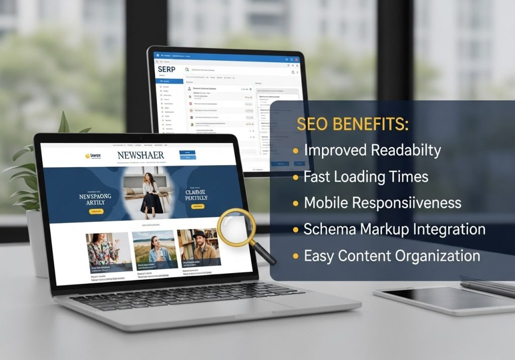 SEO Benefits of Using Newspaper Themes