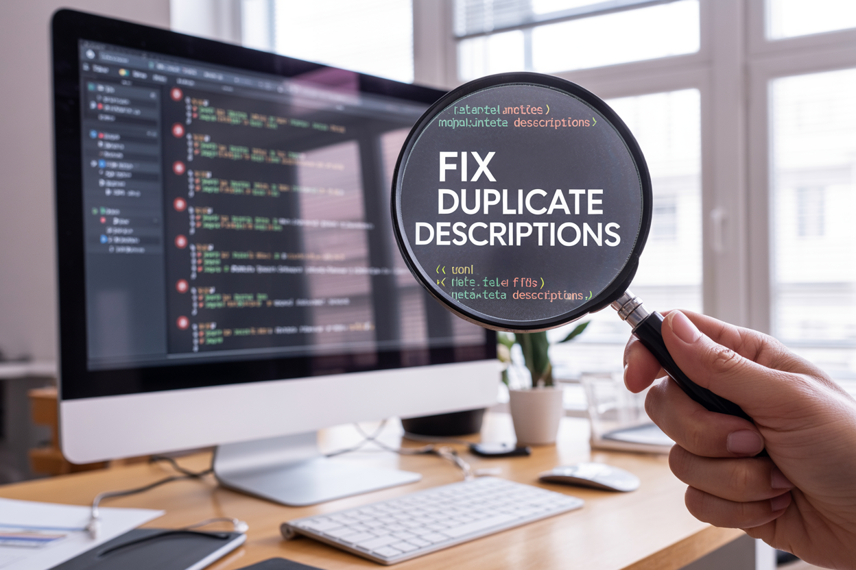 How to Fix and Optimize Duplicate Meta Descriptions for Better SEO