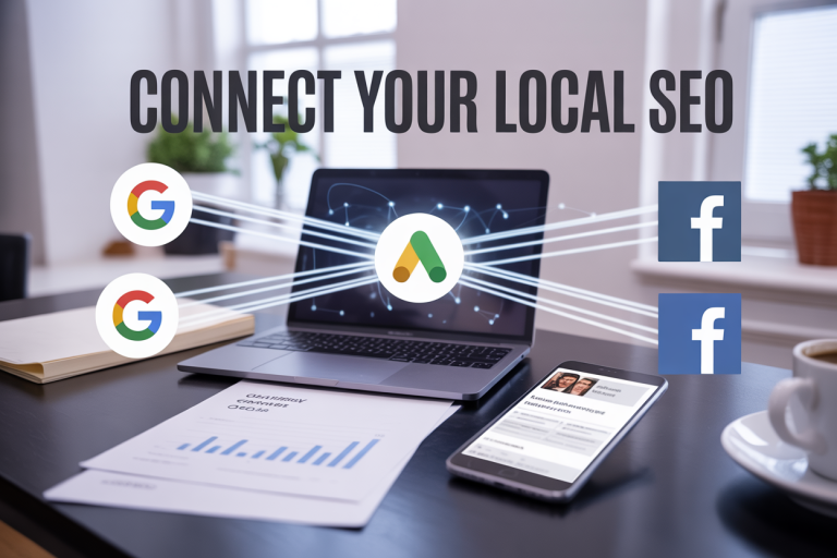 Linking Google Business Profile to Google Ads, Analytics, Facebook, and Your Website for Better Local SEO