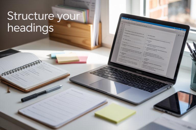 How to Structure Headings and Subheadings for Clear and Organized Writing