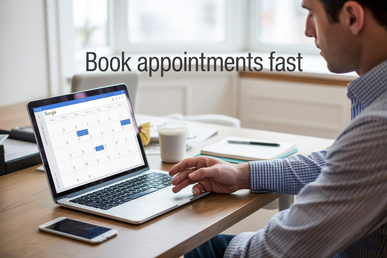 Quick Tips to Book Appointment Using Google Calendar